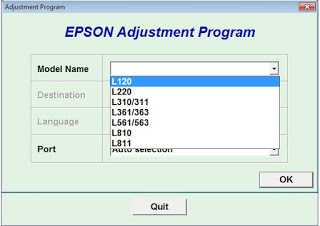 Epson adjustment program l120